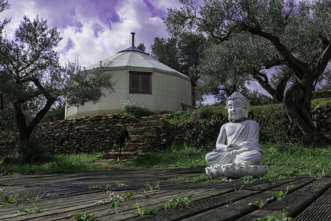 Yurta Mongola Delta Del Ebro Hotel Camarles ภายนอก รูปภาพ